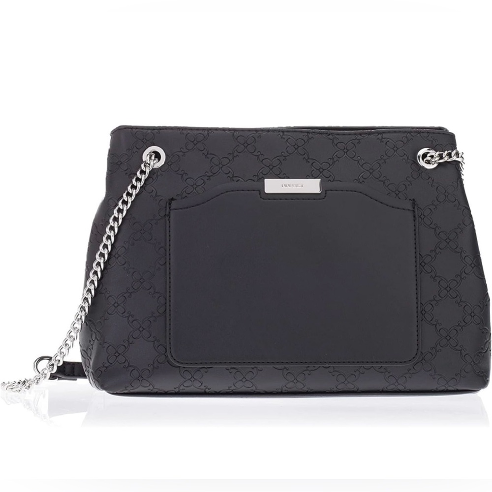 Nine West Black Leather Shoulder Bag